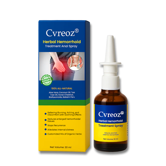 Cvreoz® MAX Herbal Hemorrhoid Treatment Anal Spray